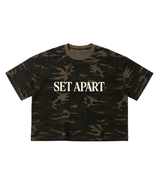 Set Apart Camo Boxy T-Shirt