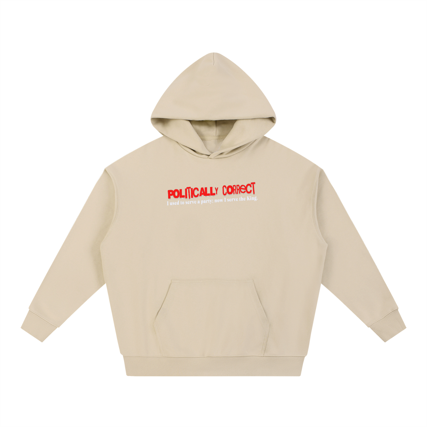 BUT now I serve the KING Heavyweight Hoodie