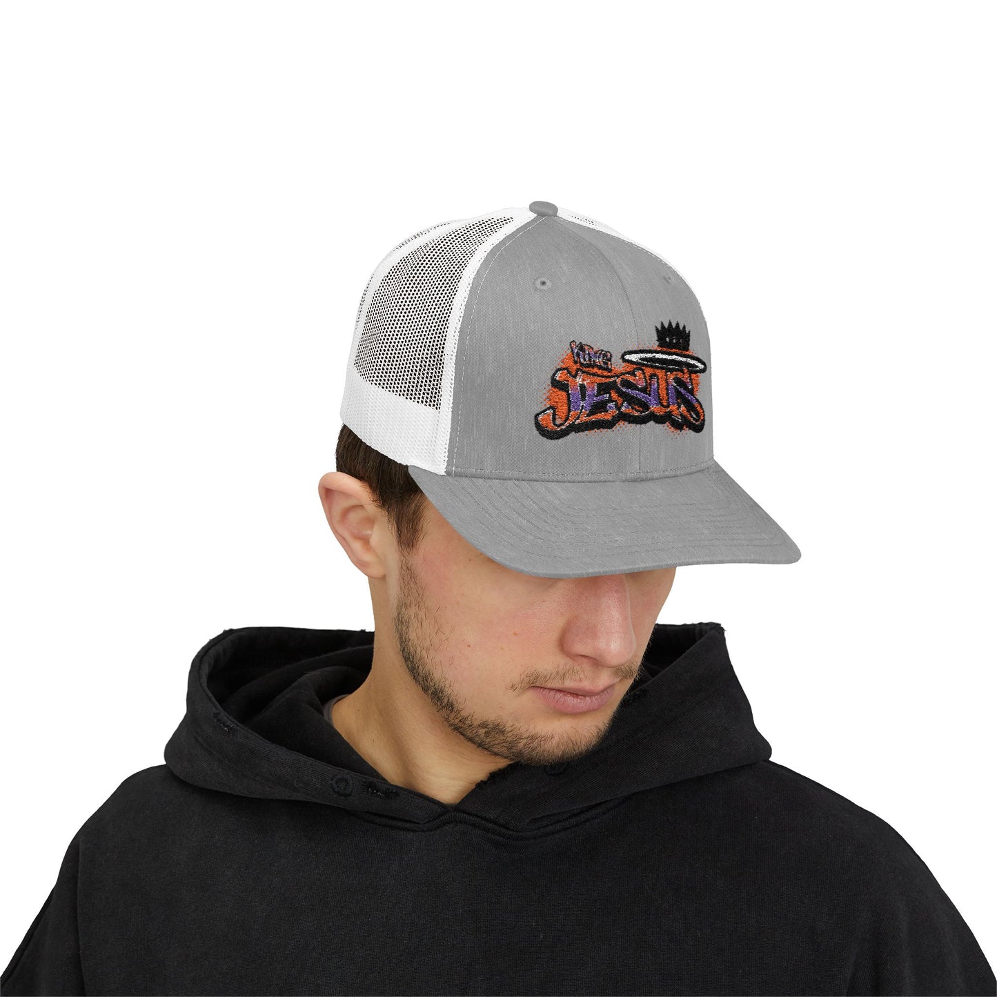 Jesus is King Snapback Trucker Cap