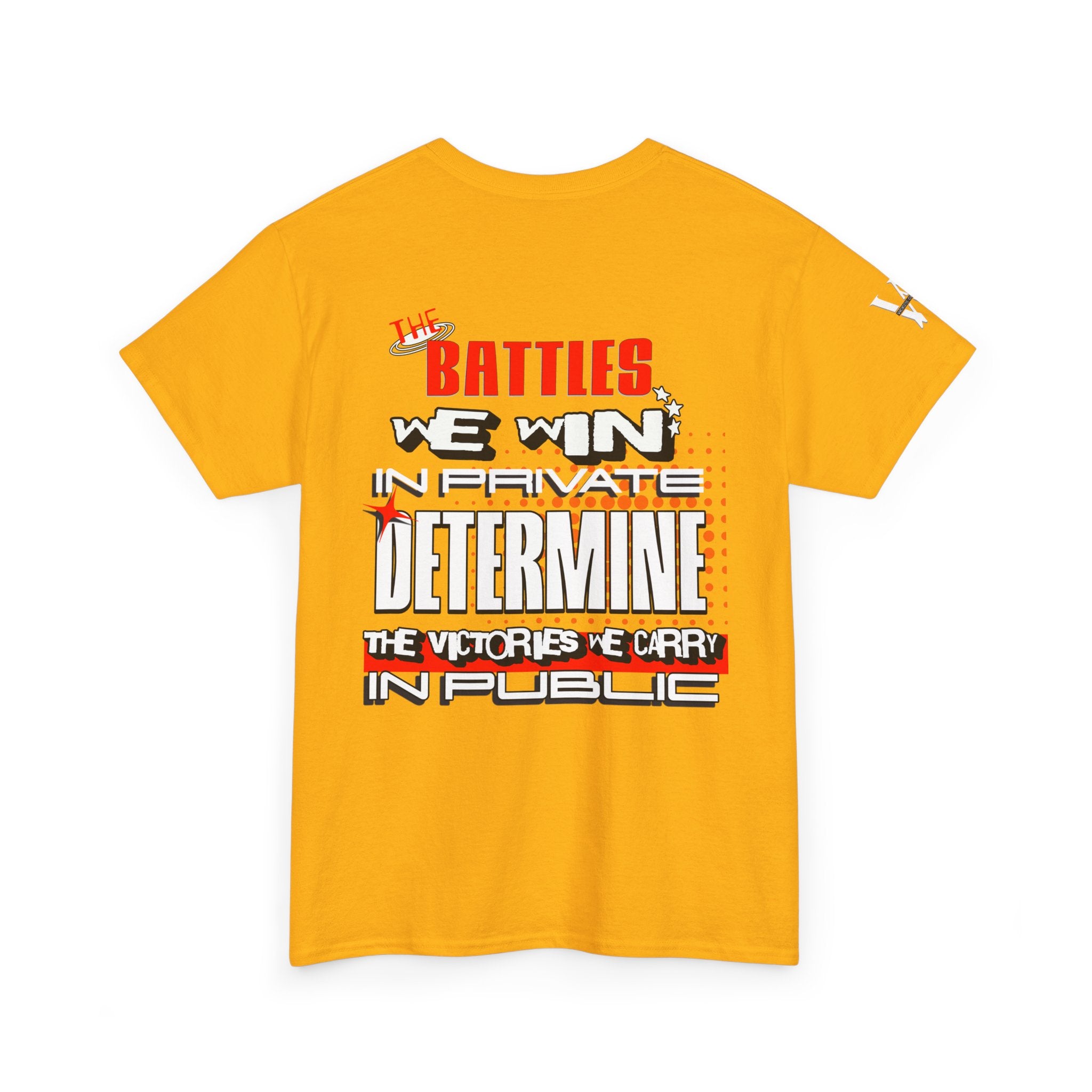 The Battle We Win — WoW — Words of Wisdom T Shirt