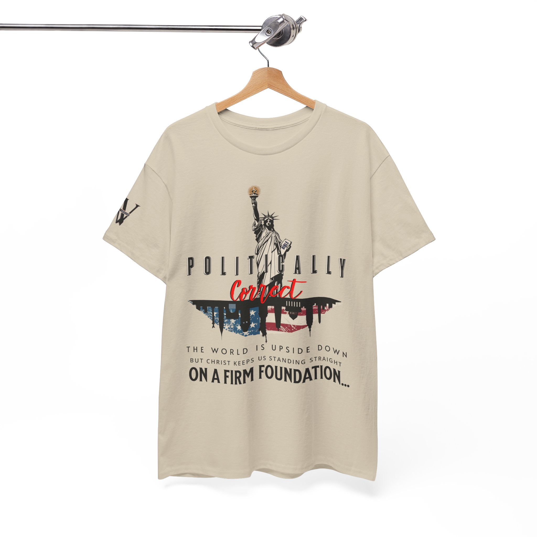 On A Firm Foundation T-shirt - Words Of Wisdom