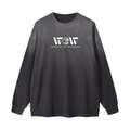 Don't Be The Stranger Gradient Washed Long Sleeve T-Shirt