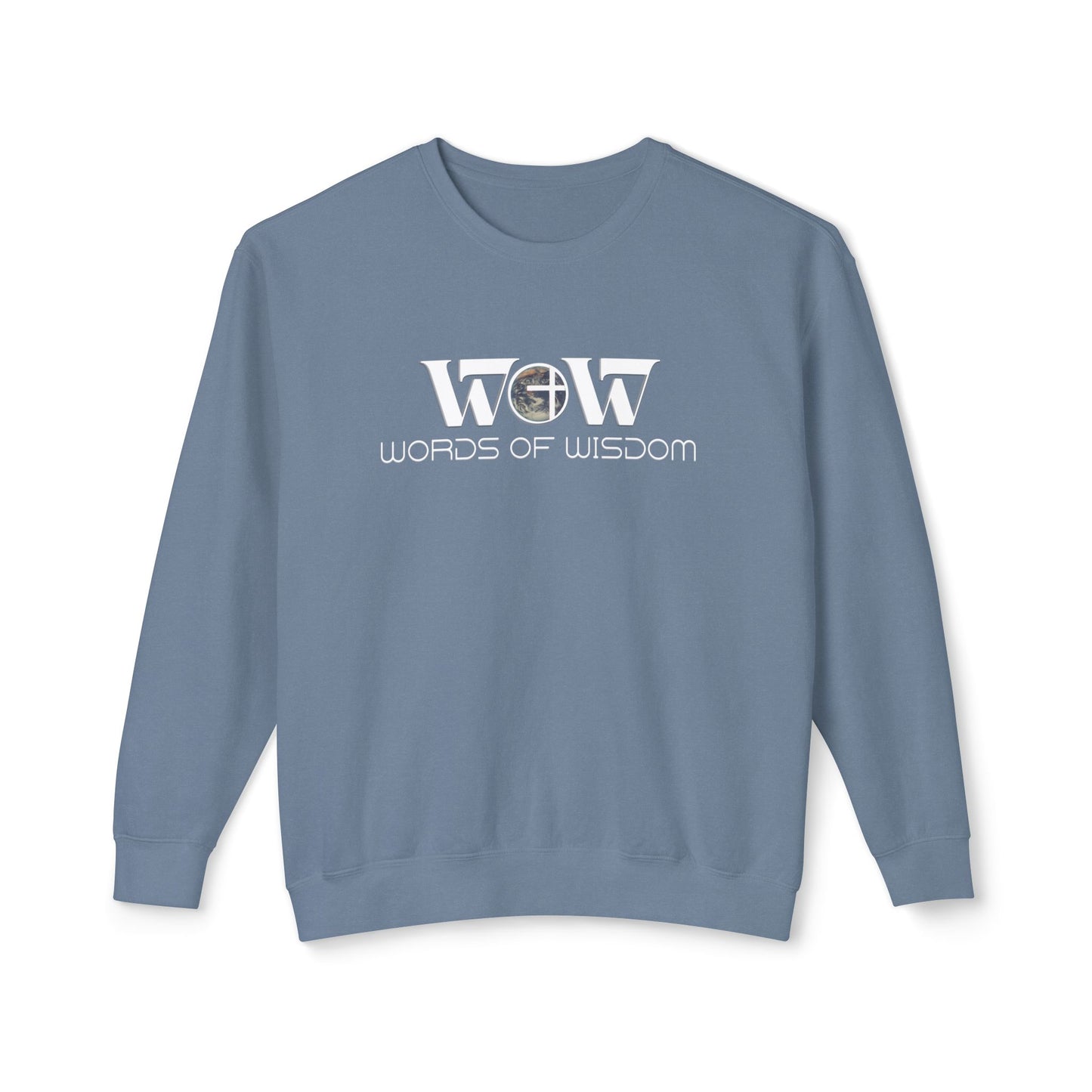 Crewneck Sweatshirt — “This Is How We Win the Battles” Graphic