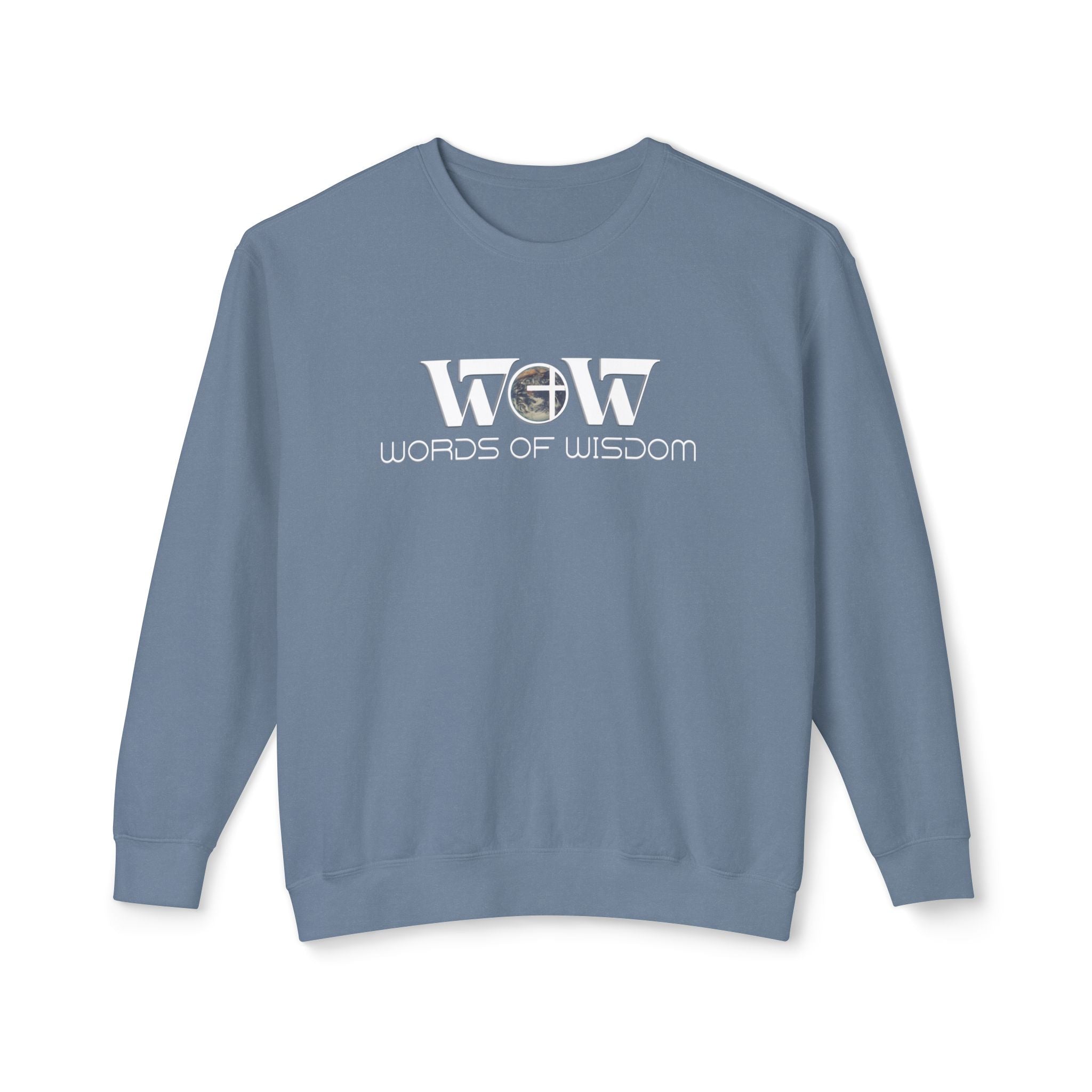 Crewneck Sweatshirt — “This Is How We Win the Battles” Graphic