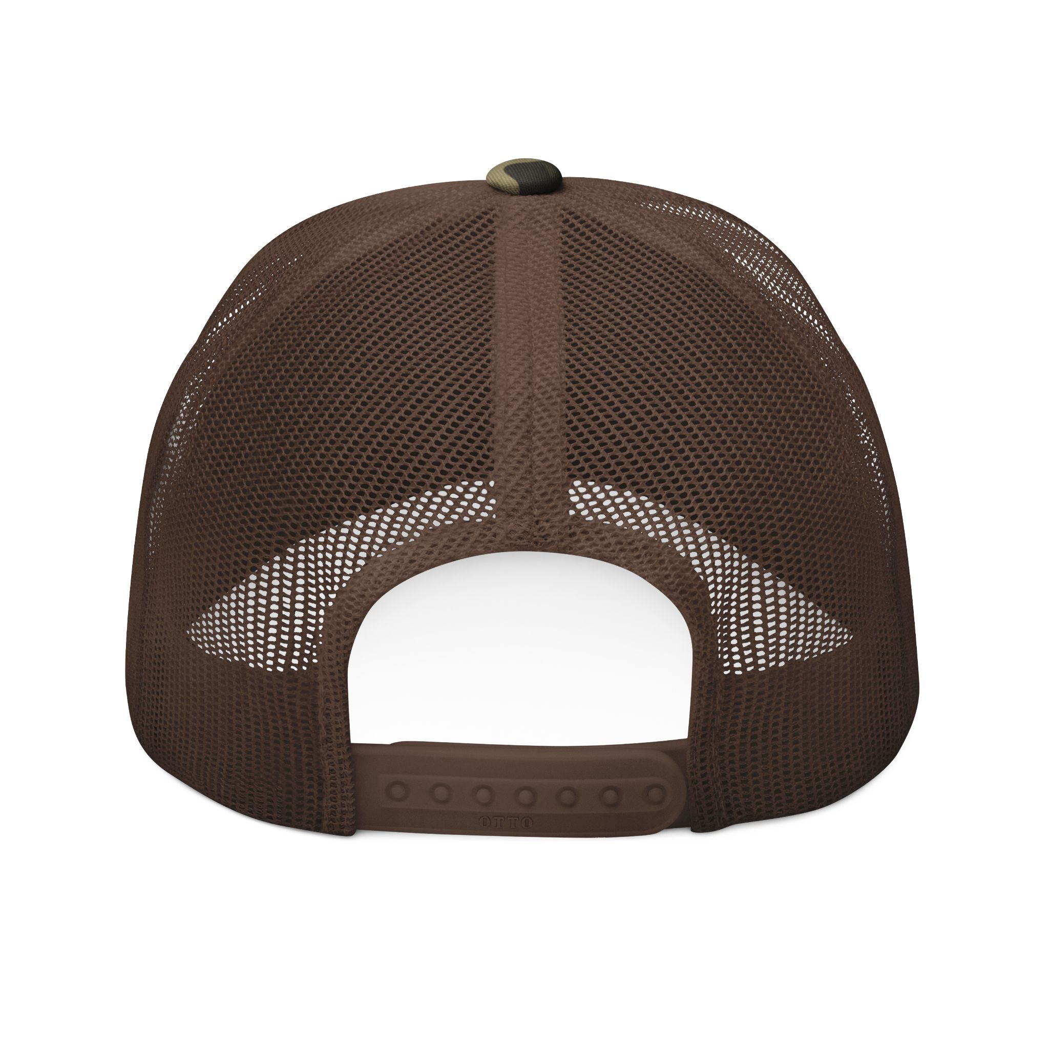 Revival Camouflage Trucker Hat – "Revival" Embroidered Camo Mesh Cap
