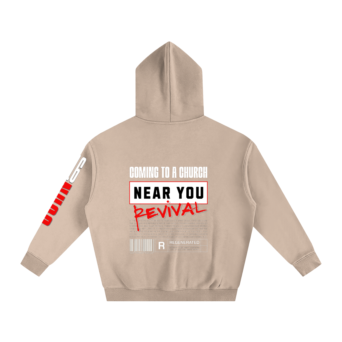 Oversize Fleeced Revival Hoodie