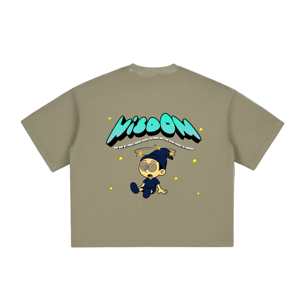 Gold Star Wisdom Washed Boxy T-Shirt
