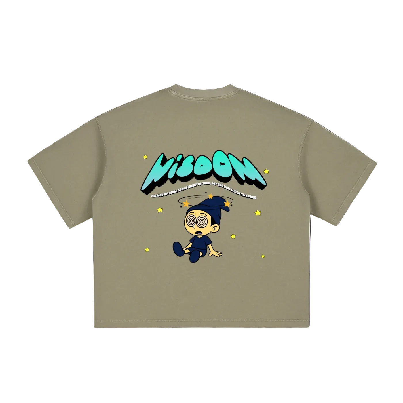 Gold Star Wisdom Washed Boxy T-Shirt
