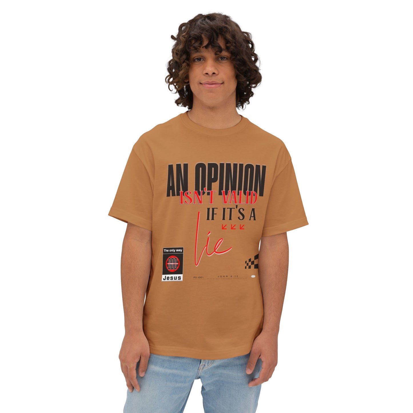 An Opinion Doesn’t Matter Tee — WoW — Words of Wisdom