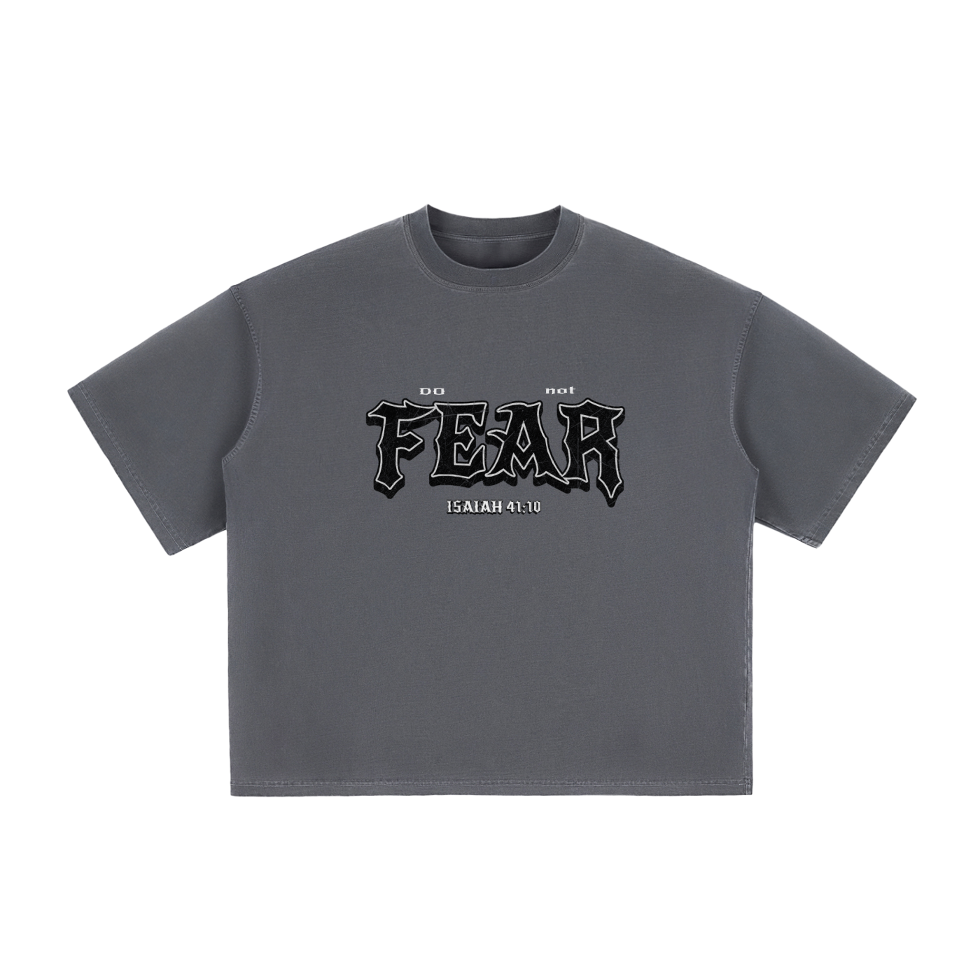 Isaiah 41:10 Vintage Washed Boxy T-Shirt