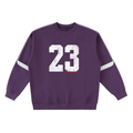Oversized Crewneck Taped Sweatshirt