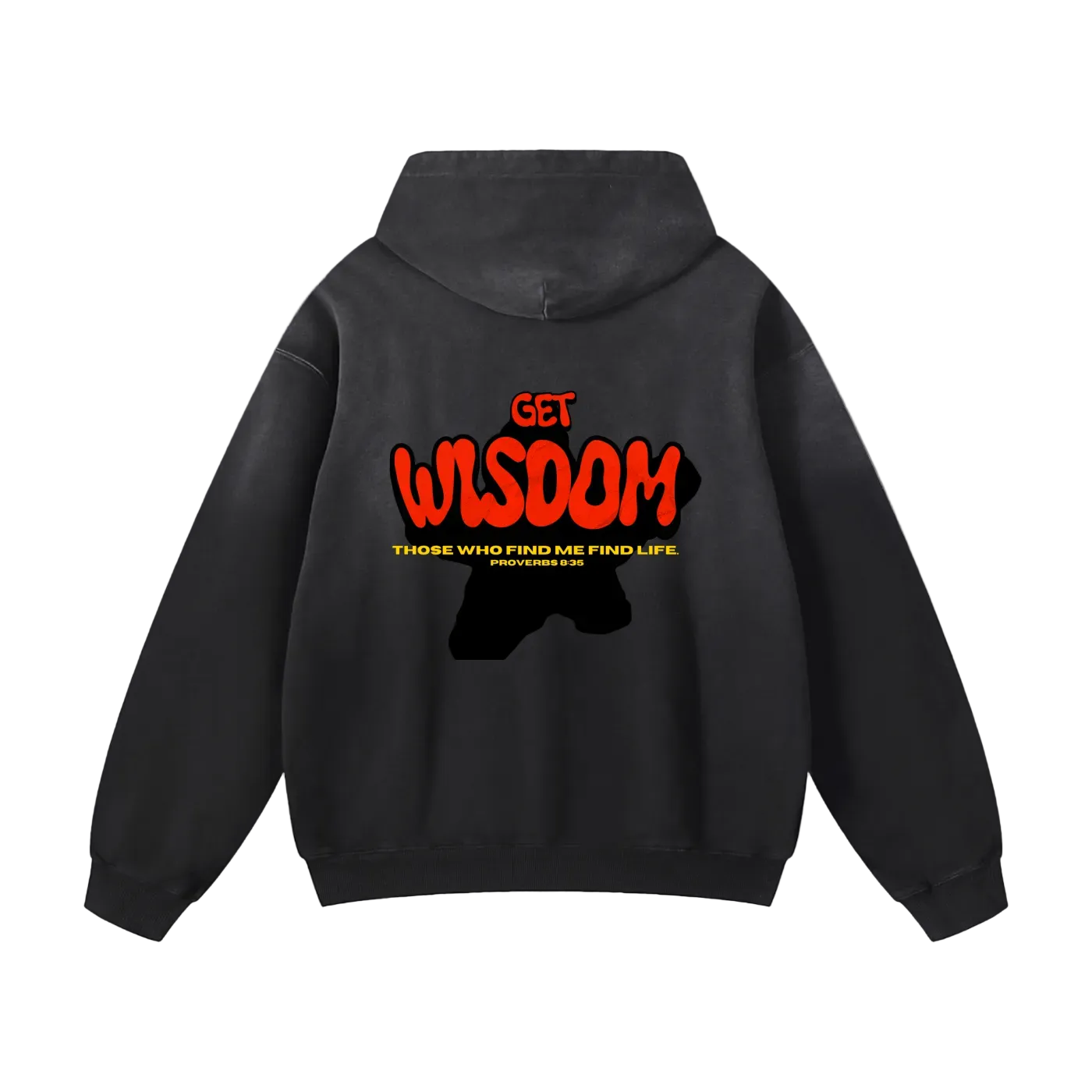 Get Wisdom Heavyweight Sunfade Hoodie
