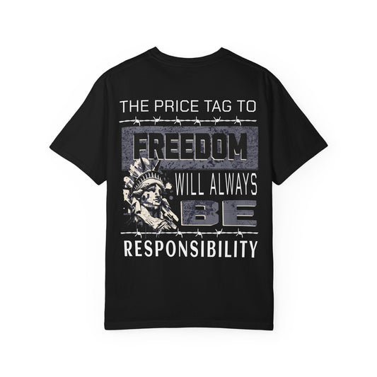 Price tag to Freedom T-Shirt -Kingdom First Apparel