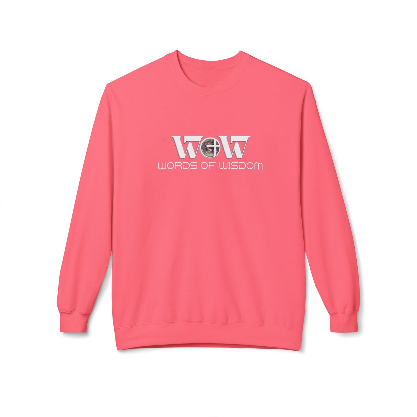 Don't Get Caught Dead Crewneck—WoW Words of Wisdom