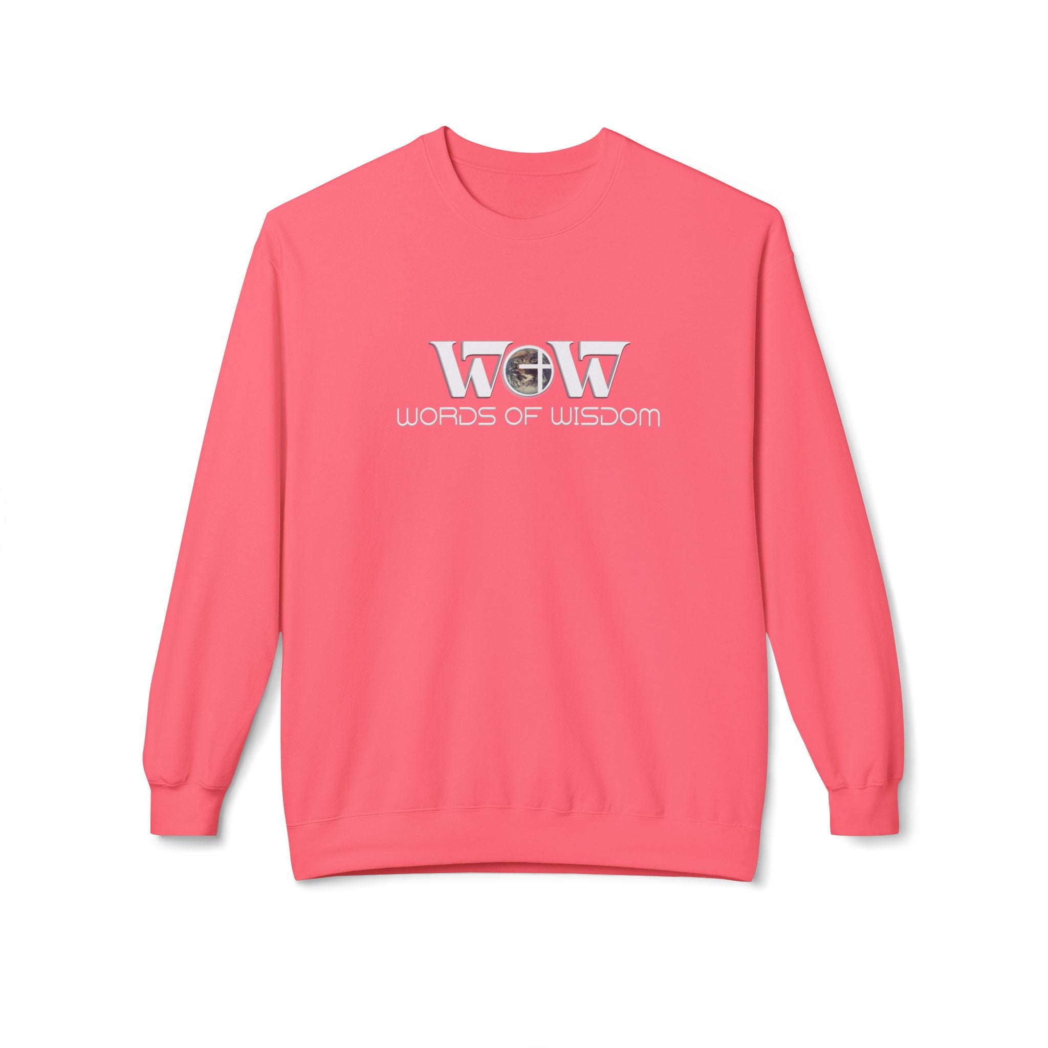 Don't Get Caught Dead Crewneck—WoW Words of Wisdom