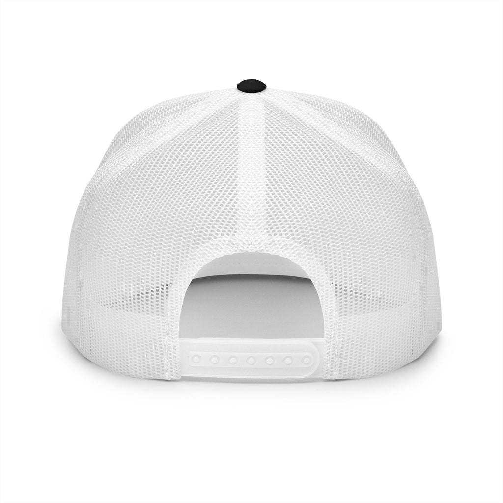 Trucker Cap — Distressed Winged Logo — WoW — Words of Wisdom