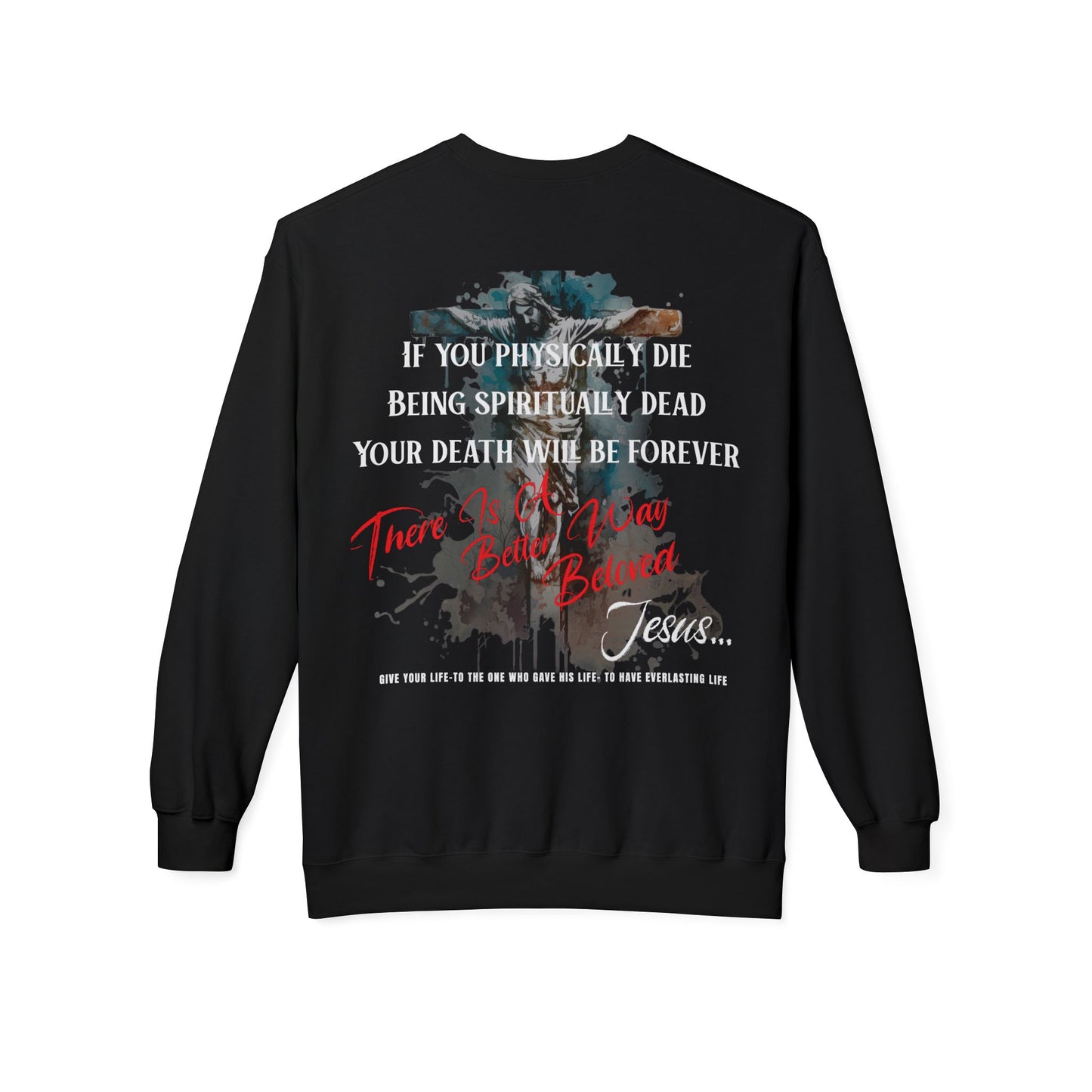 Don't Get Caught Dead Crewneck—WoW Words of Wisdom
