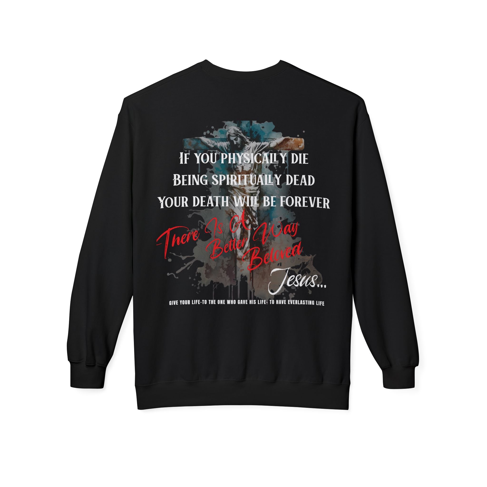 Don't Get Caught Dead Crewneck—WoW Words of Wisdom