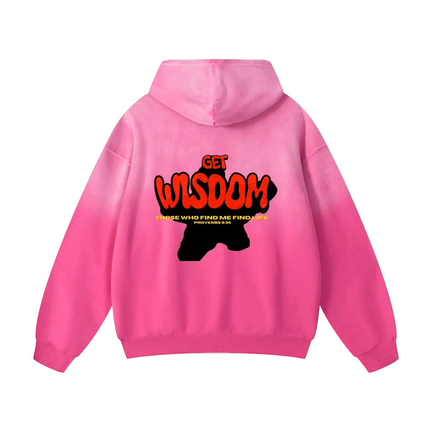 Get Wisdom Heavyweight Sunfade Hoodie