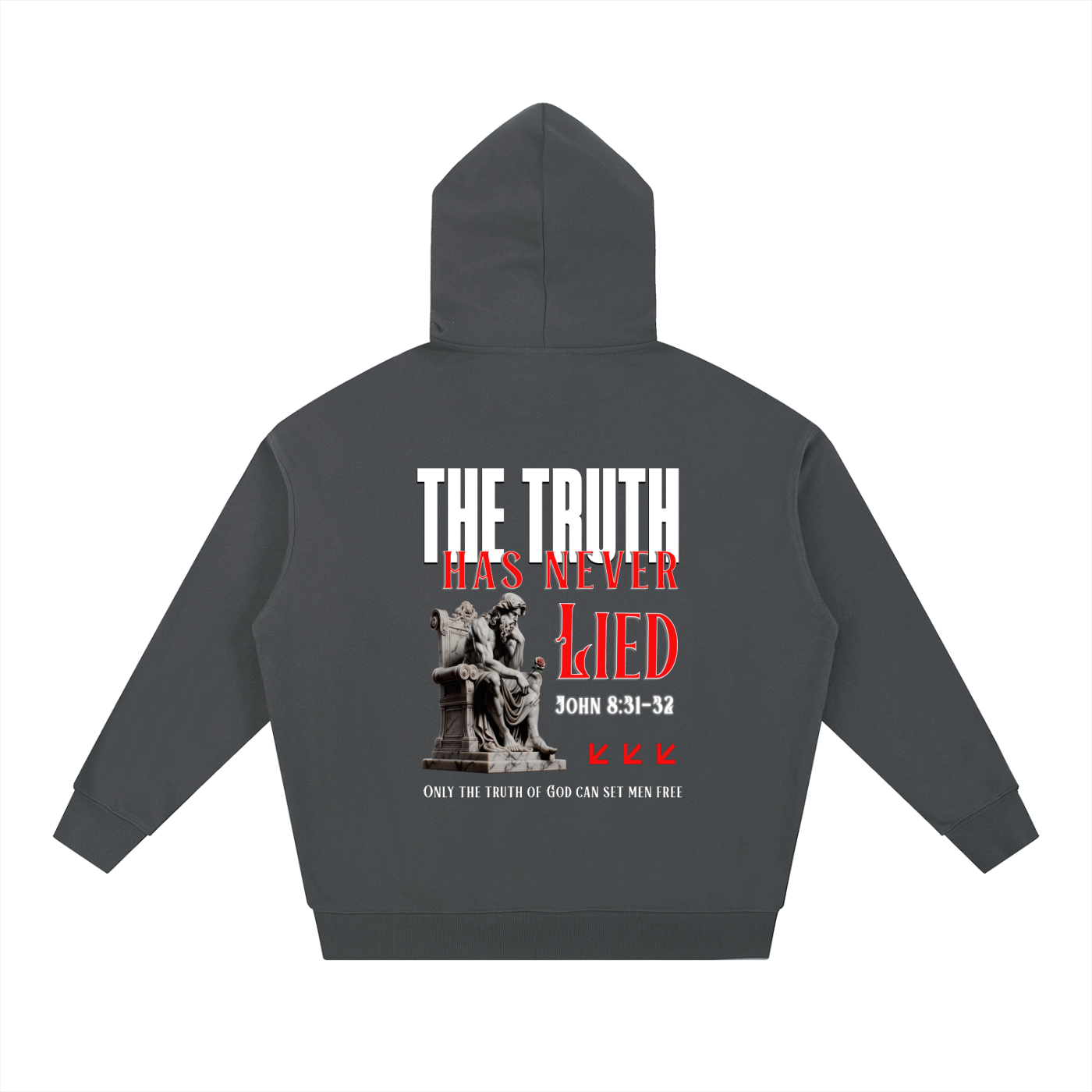 The Truth Has Never Lied Heavyweight Hoodie