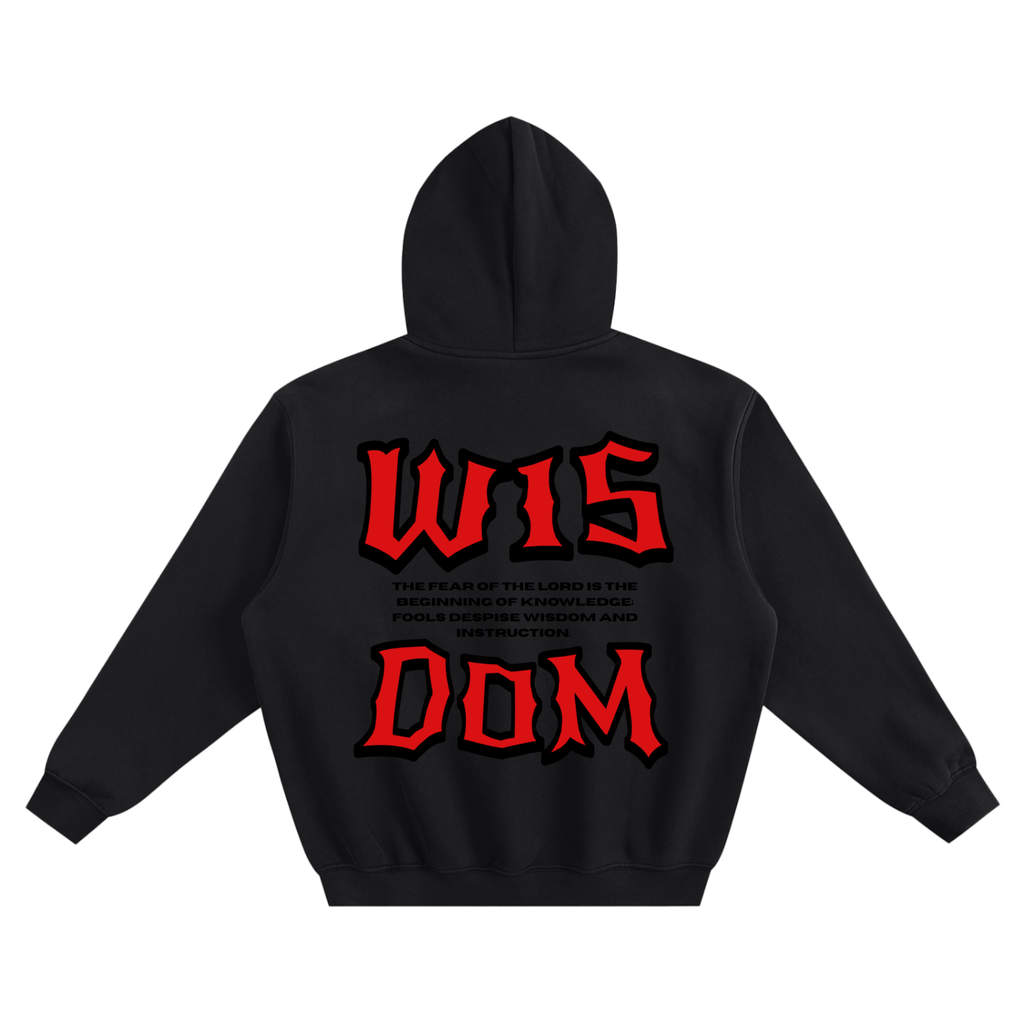 (The Fear of The Lord) Words of Wisdom Boxy Hoodie