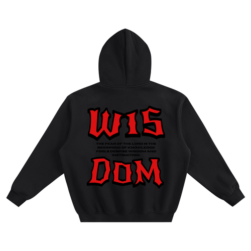 (The Fear of The Lord) Words of Wisdom Boxy Hoodie