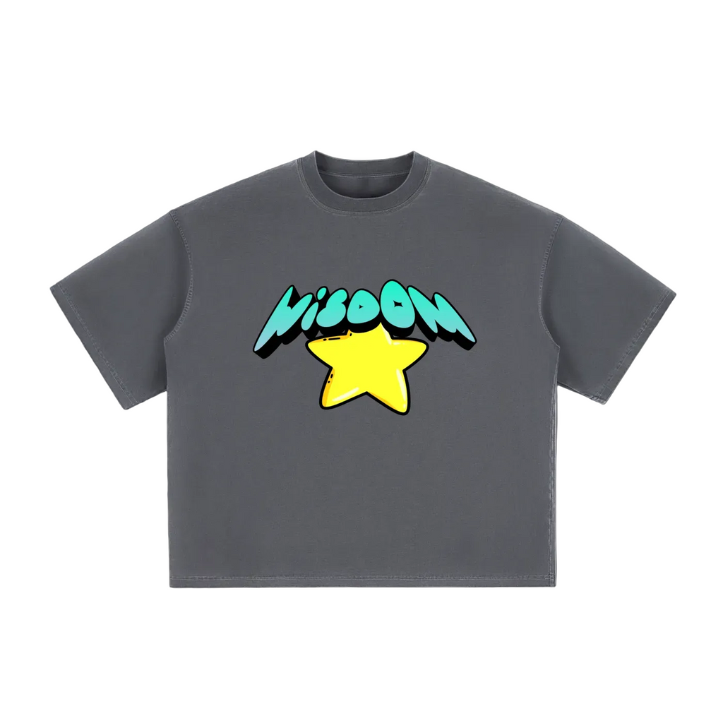 Gold Star Wisdom Washed Boxy T-Shirt