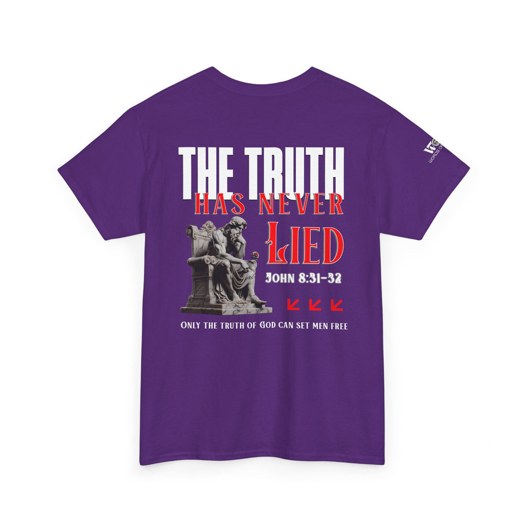 The Truth Has Never Lied Tee — Graphic Statement T-Shirt