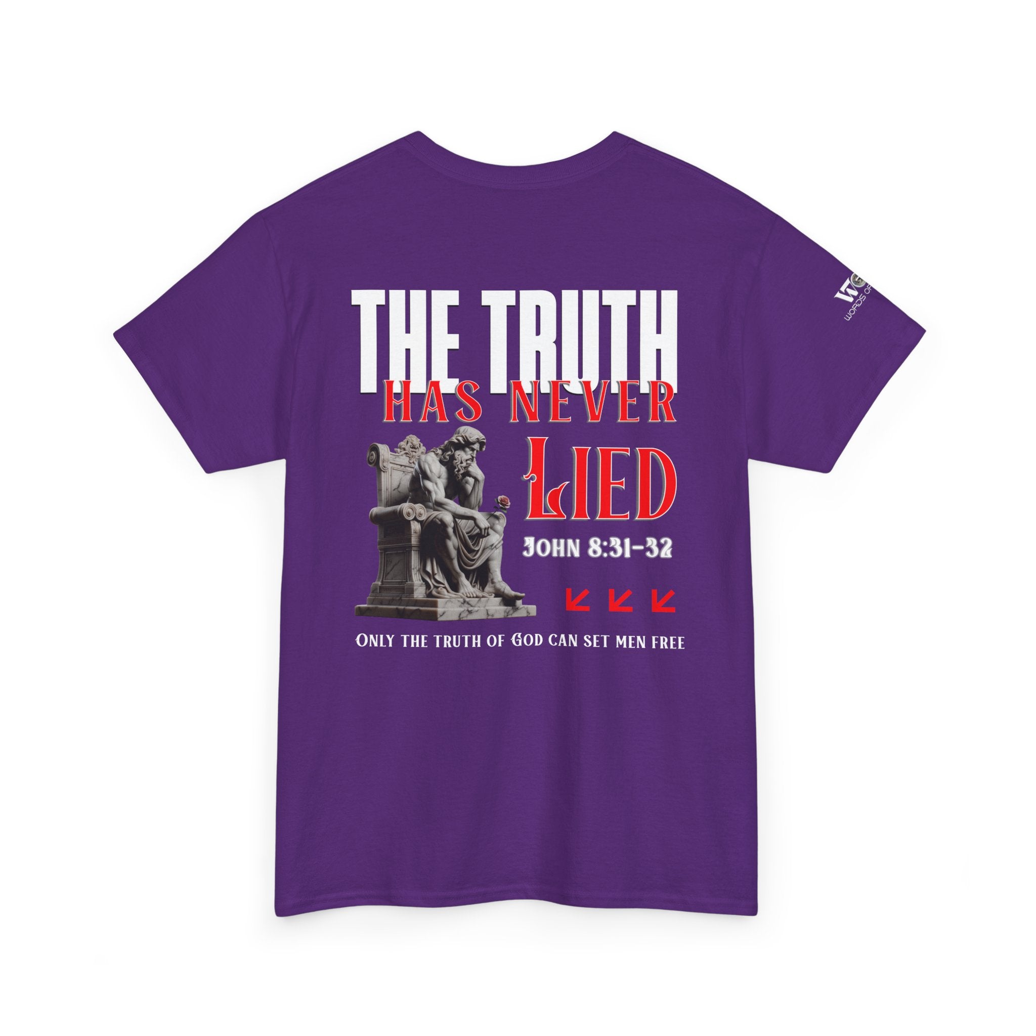 The Truth Has Never Lied Tee — Graphic Statement T-Shirt