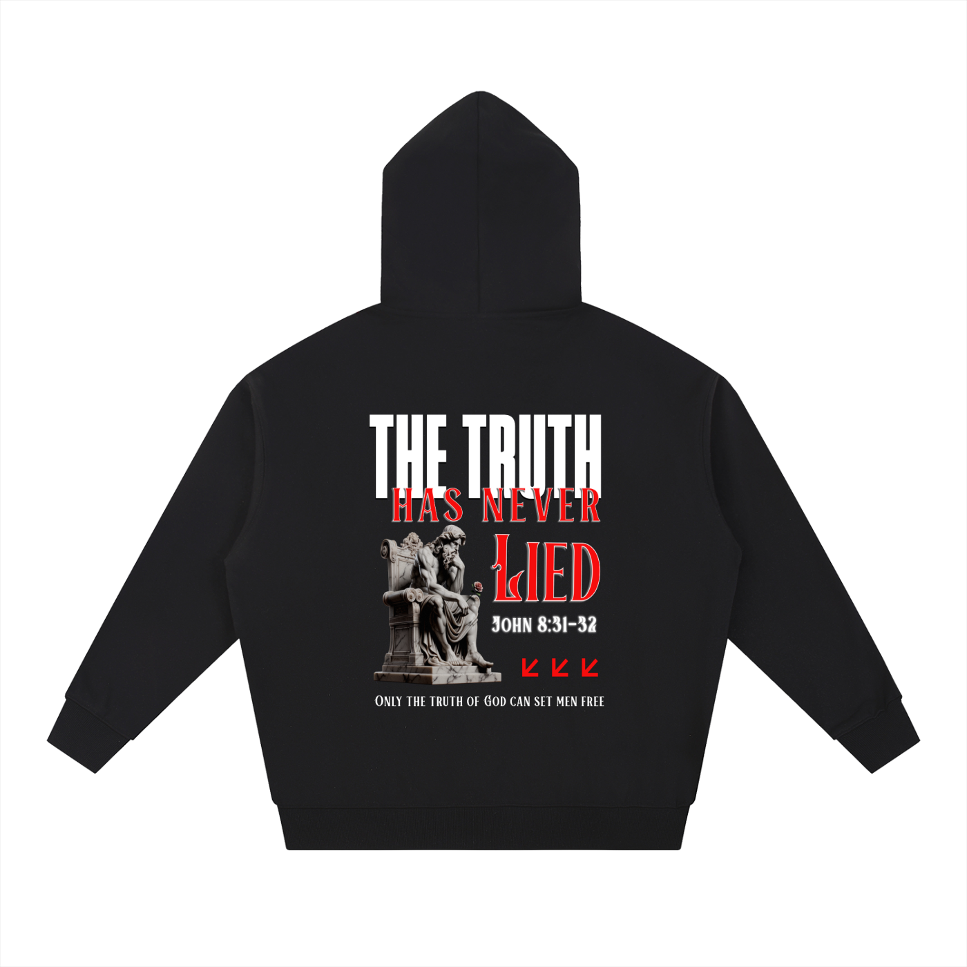The Truth Has Never Lied Heavyweight Hoodie