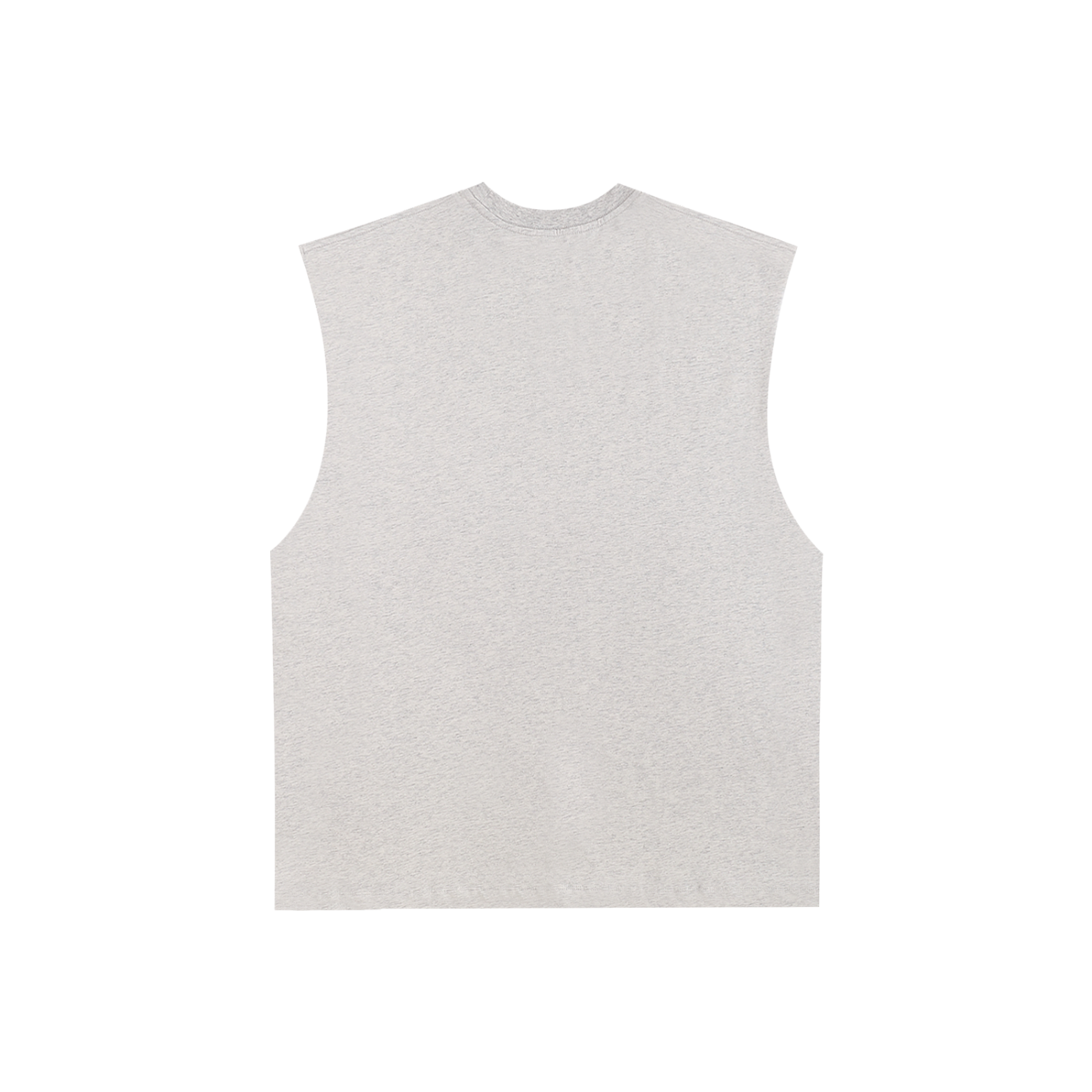 Raw Edge Cotton Plan C Tank Top