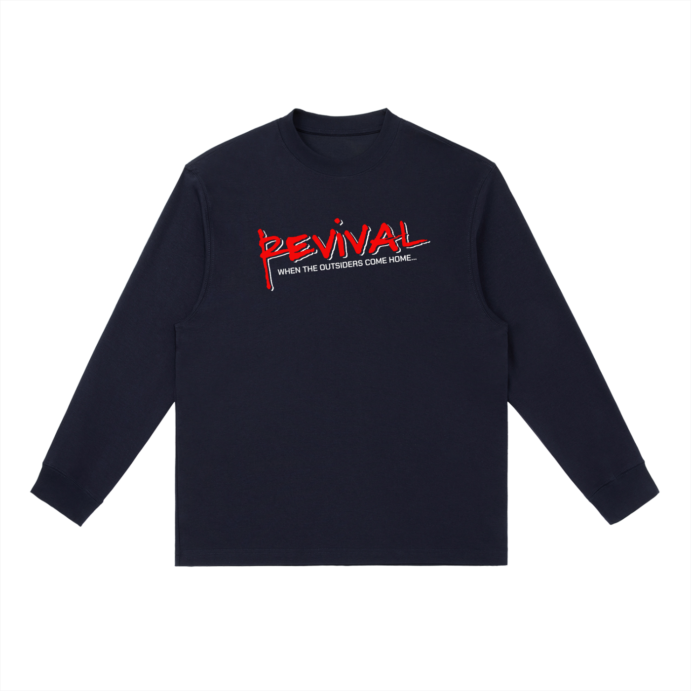 Crewneck Long-Sleeve Revival T-Shirt