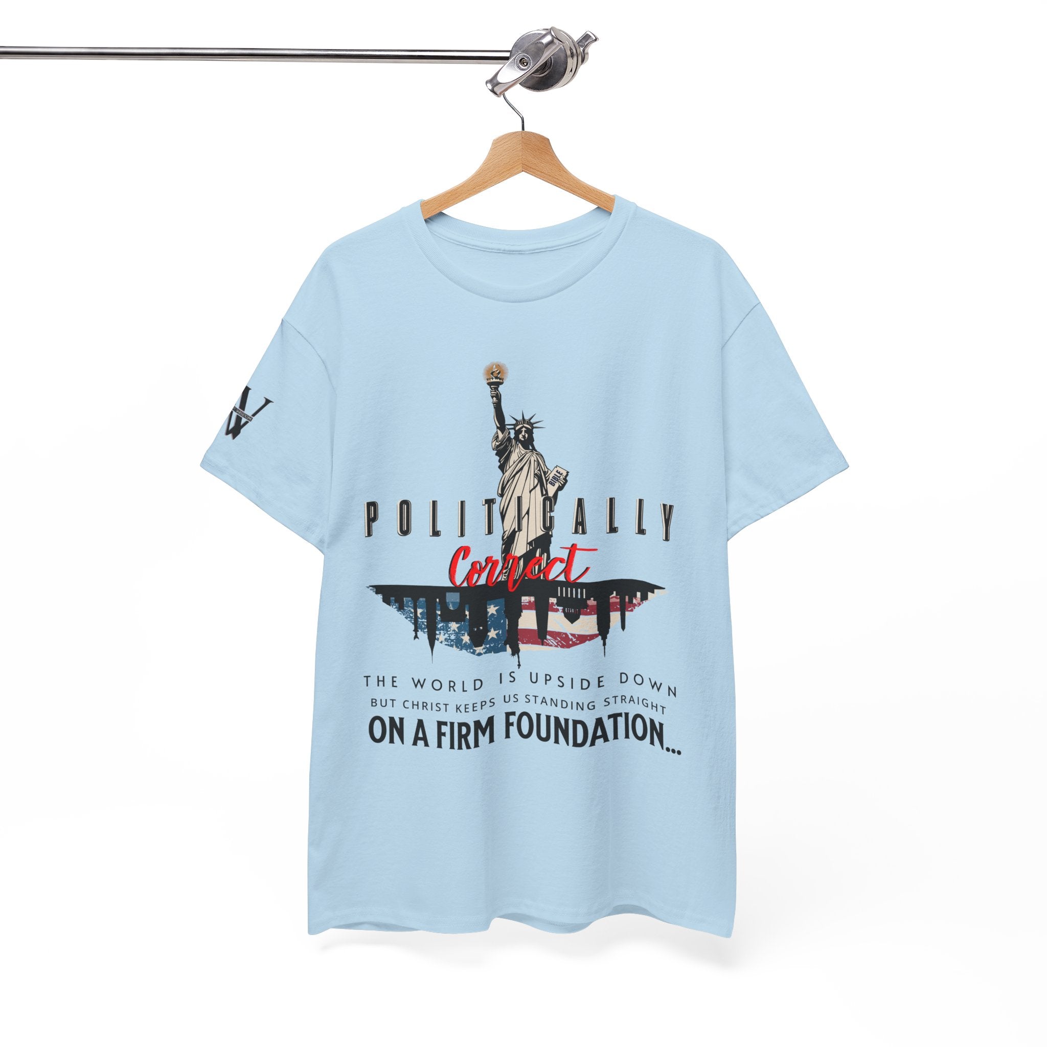On A Firm Foundation T-shirt - Words Of Wisdom