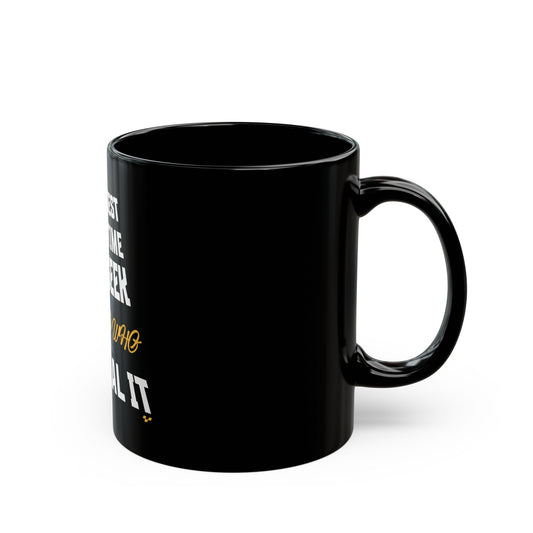 Copy of Wisdom Quote Black Mug - Motivational Coffee Cup, Inspirational Gift, Office Humor, Daily Motivation, Self-Help Reminder