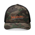 Revival Camouflage Trucker Hat – "Revival" Embroidered Camo Mesh Cap