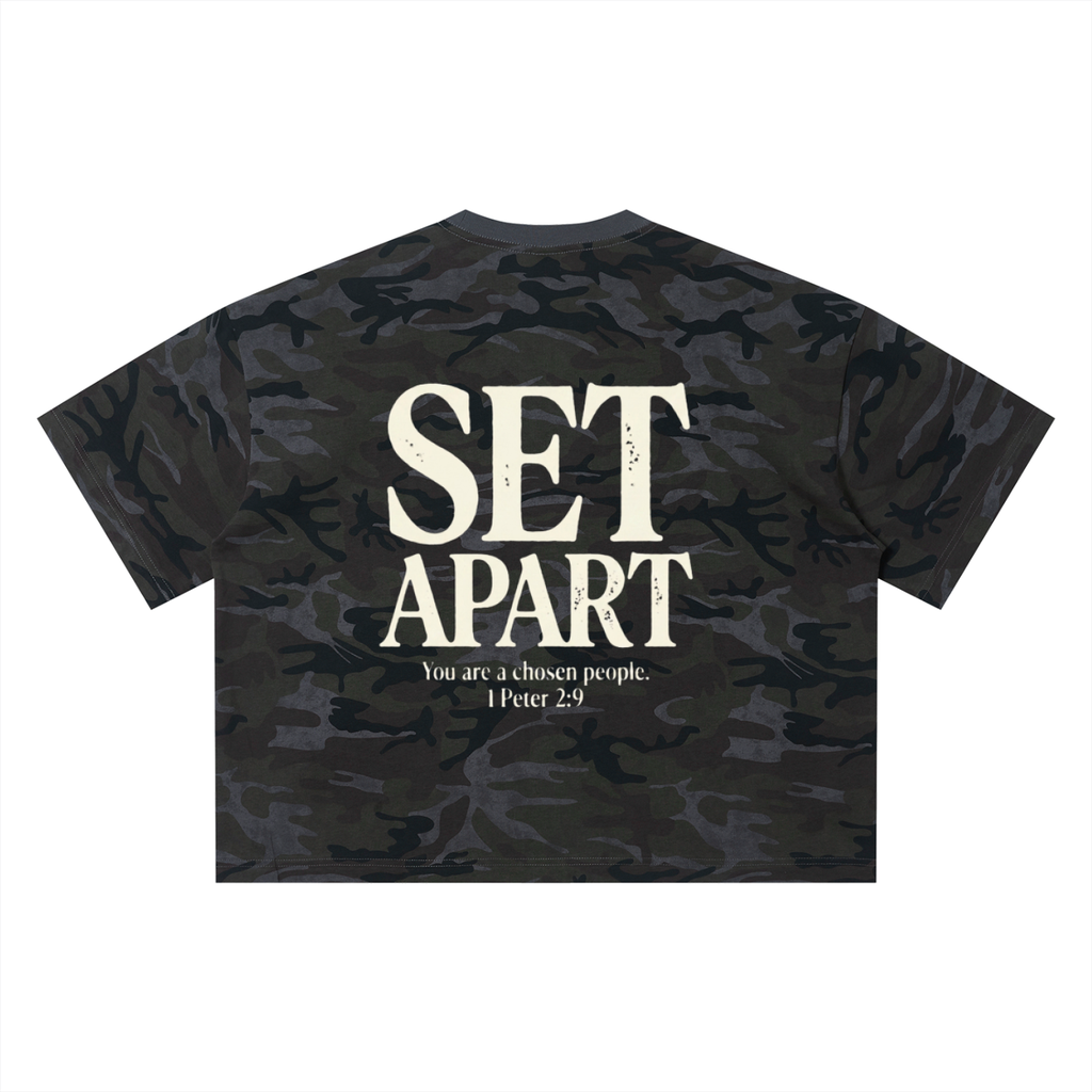 Set Apart Camo Boxy T-Shirt