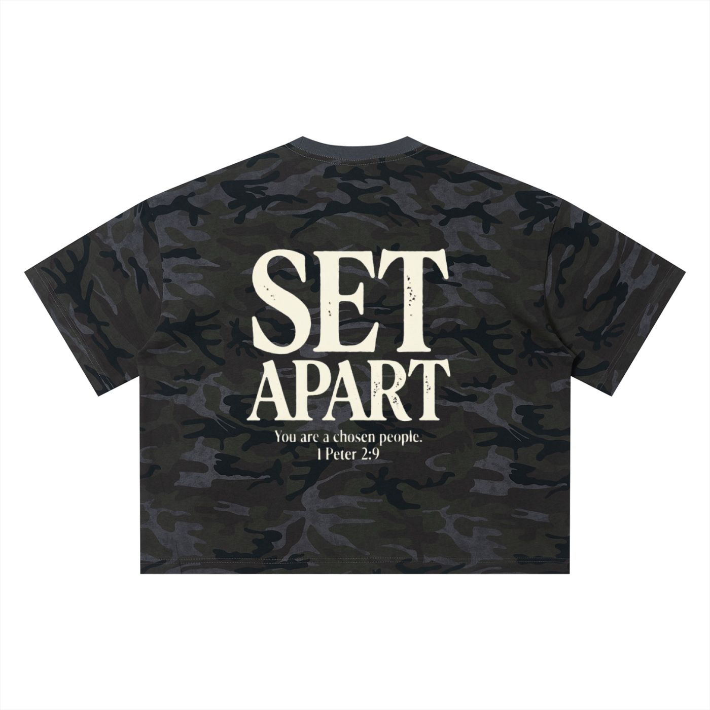 Set Apart Camo Boxy T-Shirt