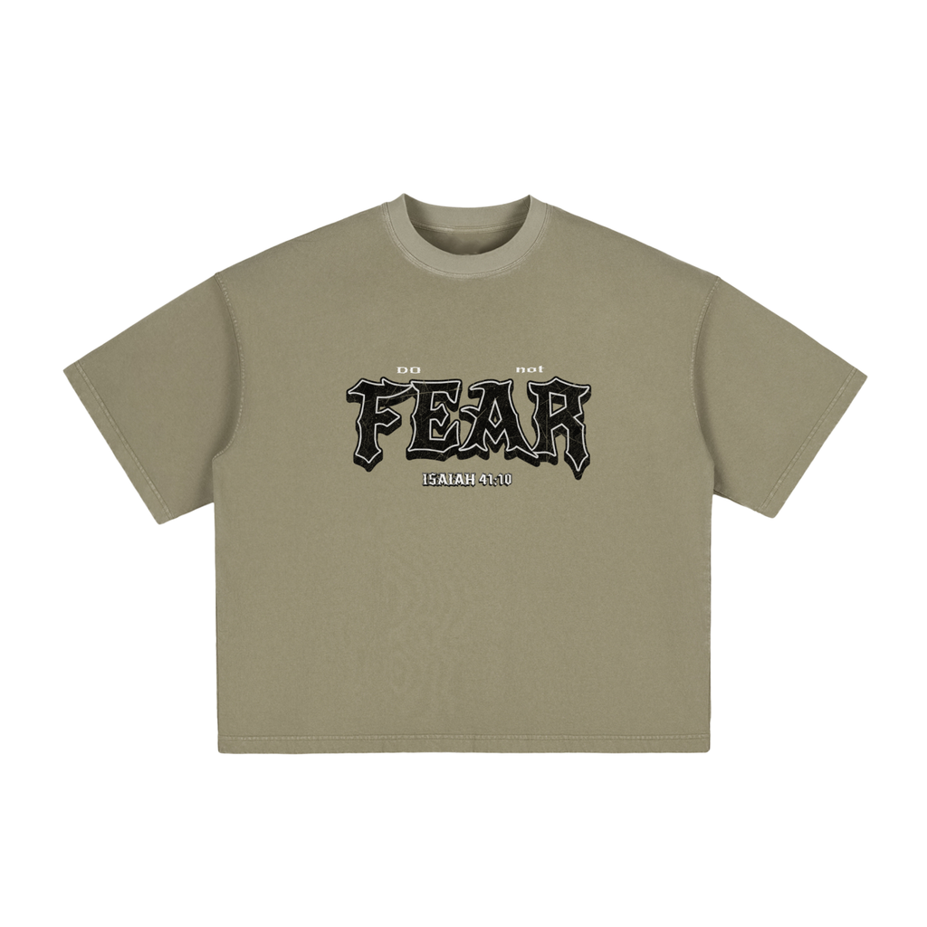 Isaiah 41:10 Vintage Washed Boxy T-Shirt