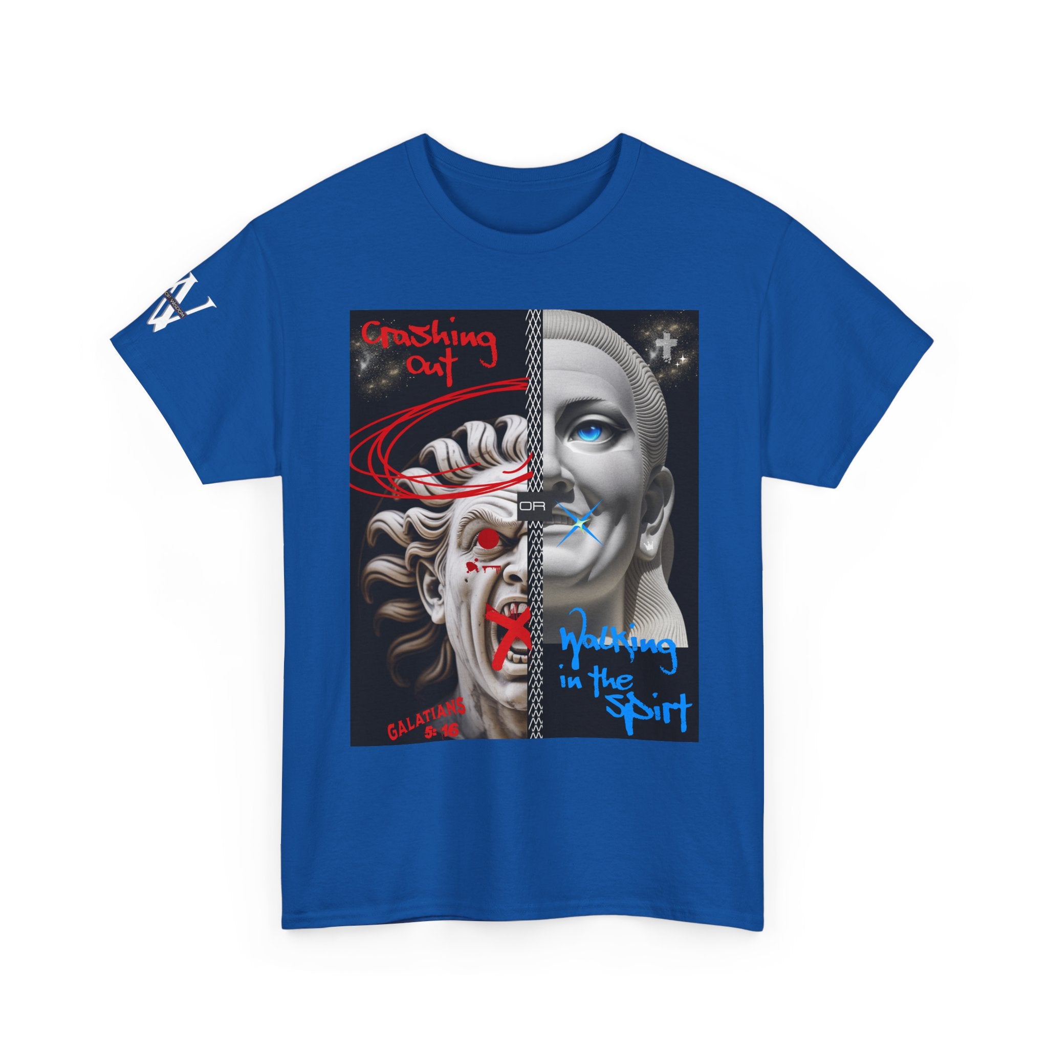 Walk or Crash T-shirt - Jesus Drip - Drip with Purpose