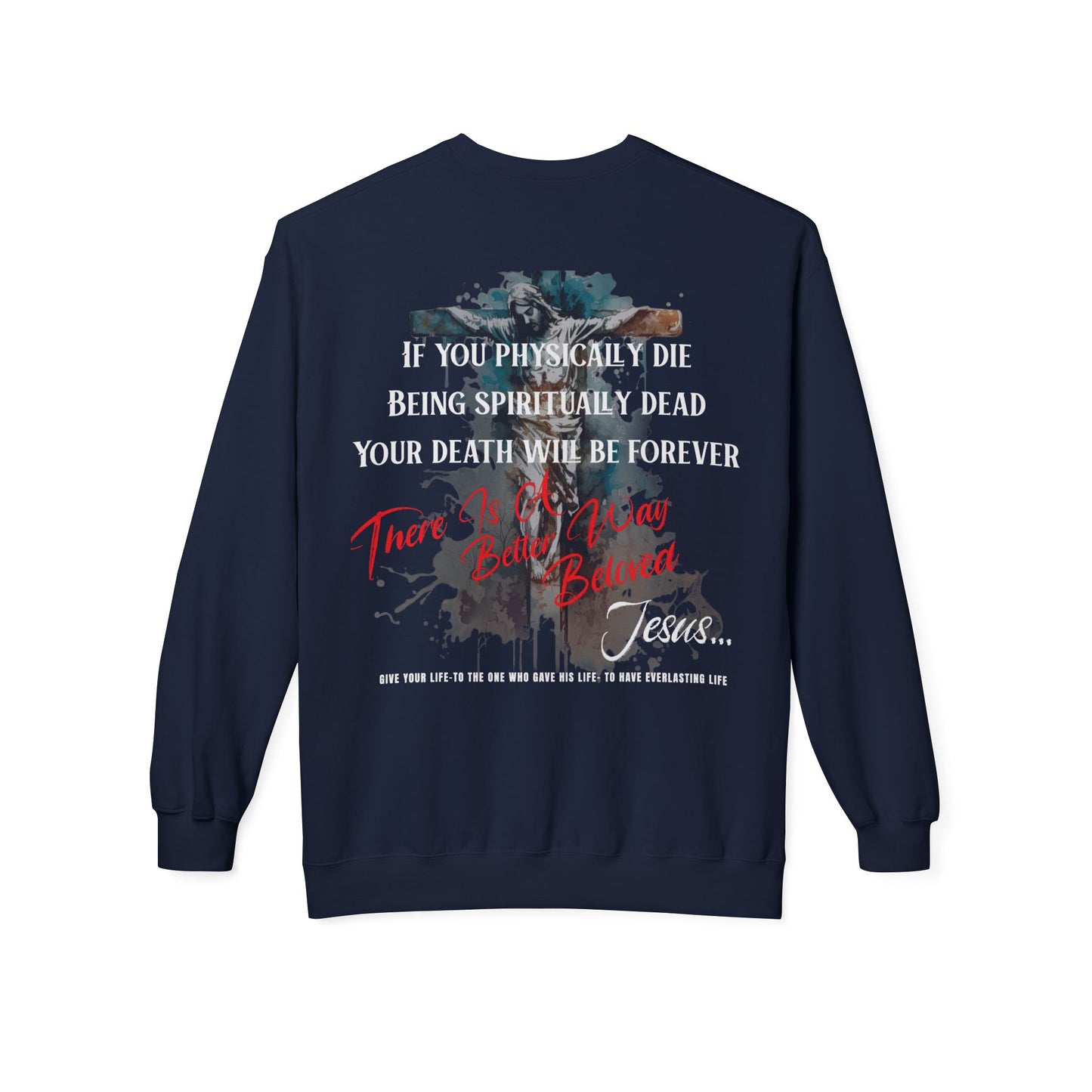 Don't Get Caught Dead Crewneck—WoW Words of Wisdom
