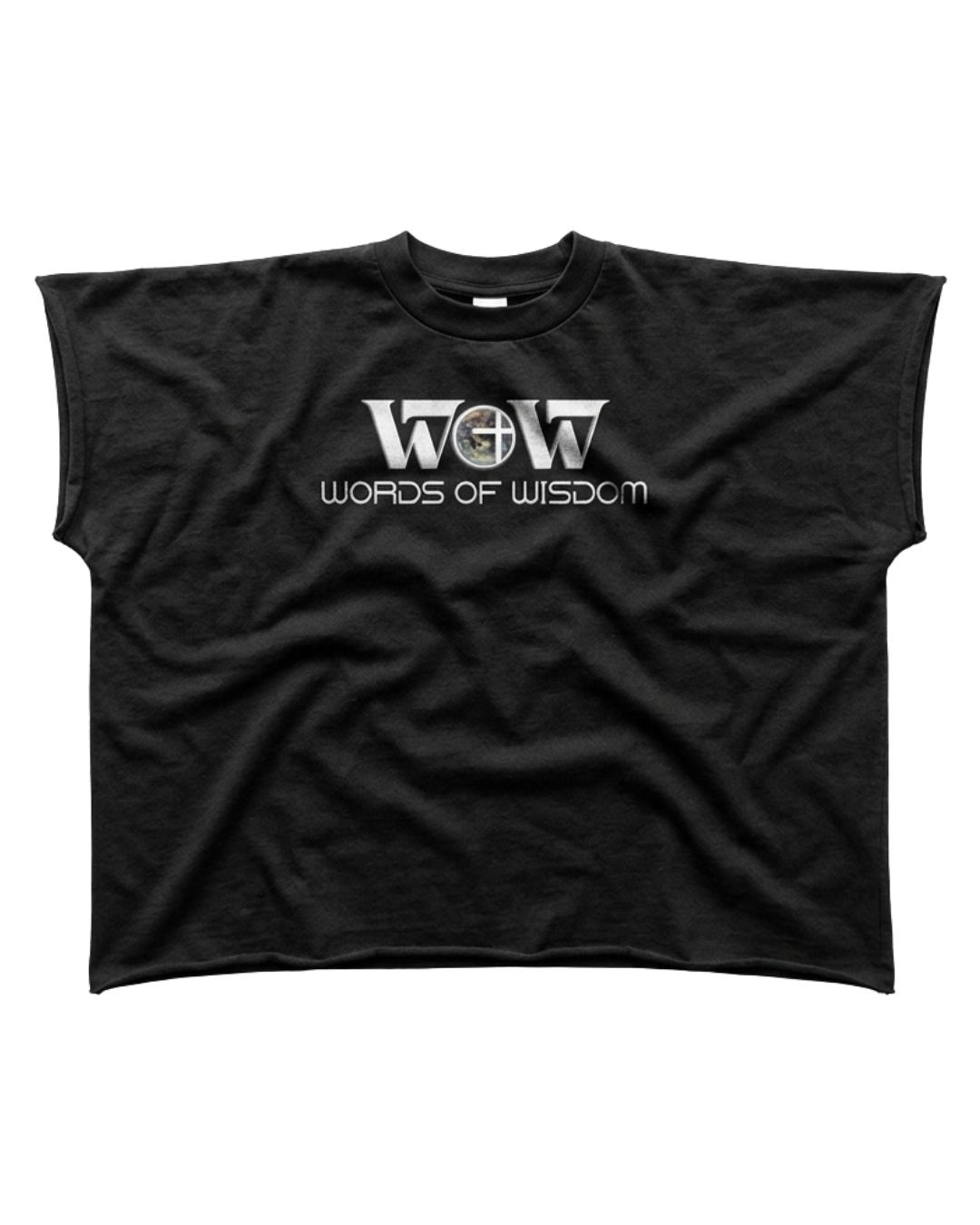 Raw Edge Boxy Non-Shrink T-Shirt Taste and See