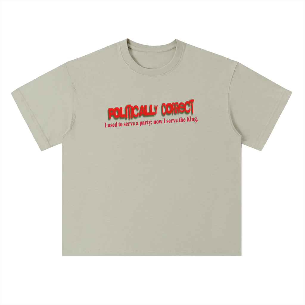 I used to serve a party; now I serve the King-Cotton T-Shirt