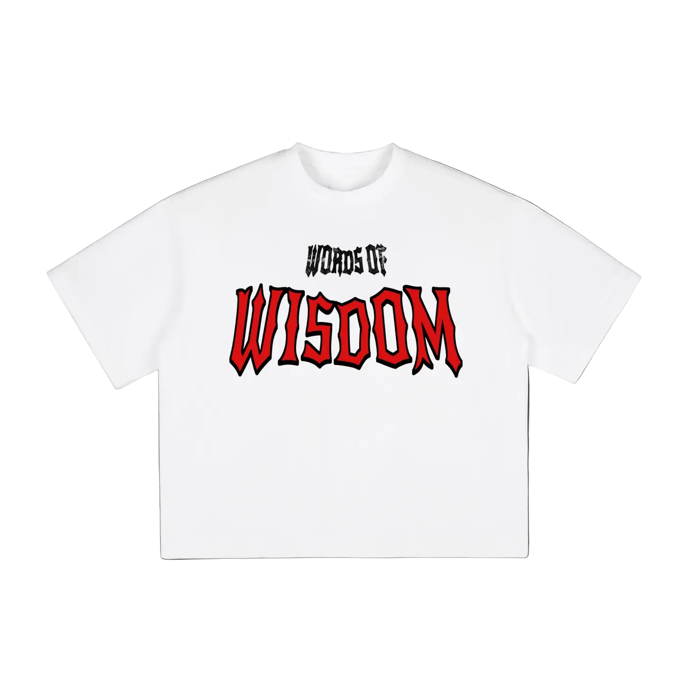 Words of Wisdom Boxy Fit Shirt