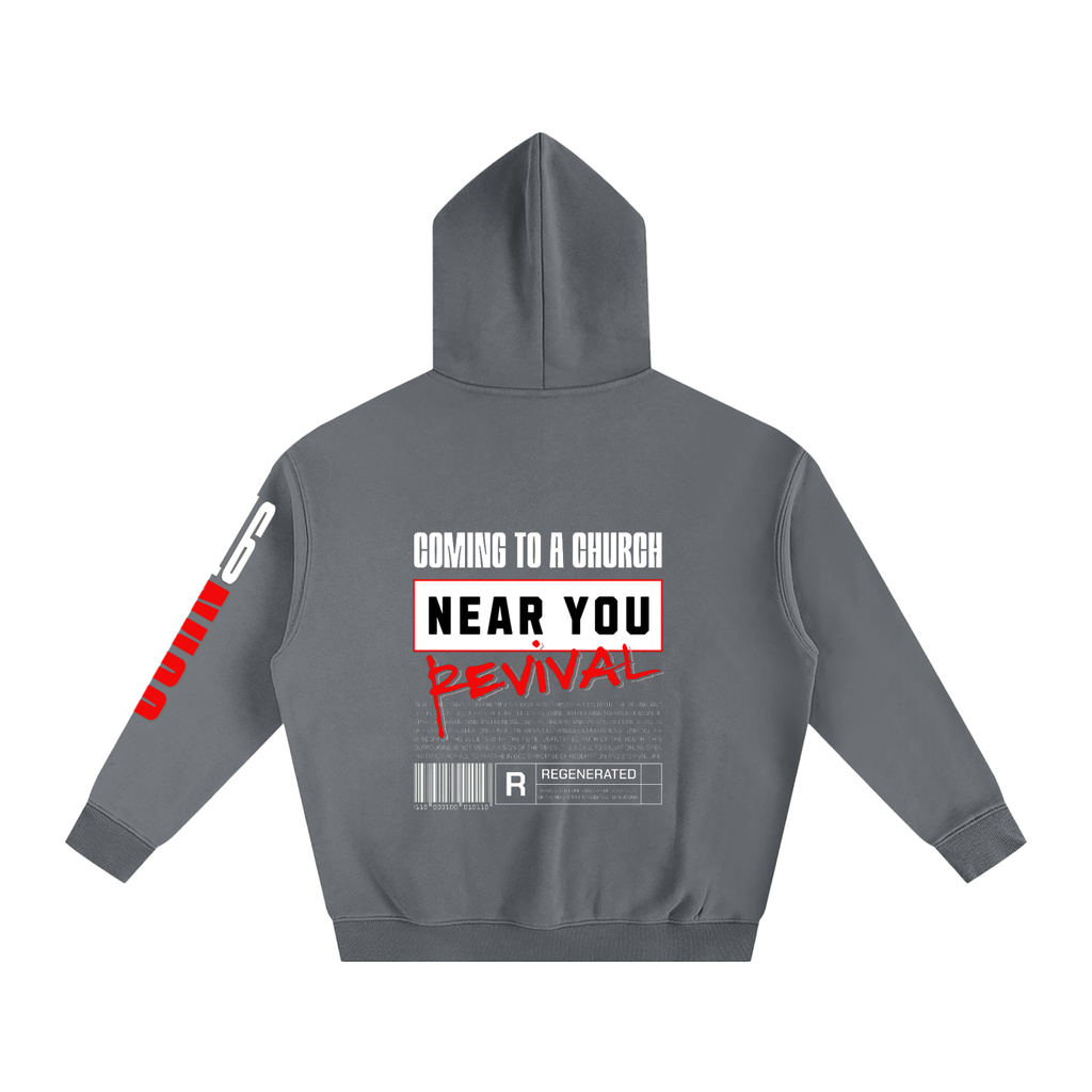 Oversize Fleeced Revival Hoodie