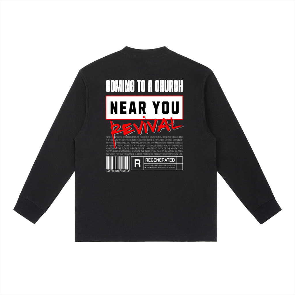 Crewneck Long-Sleeve Revival T-Shirt