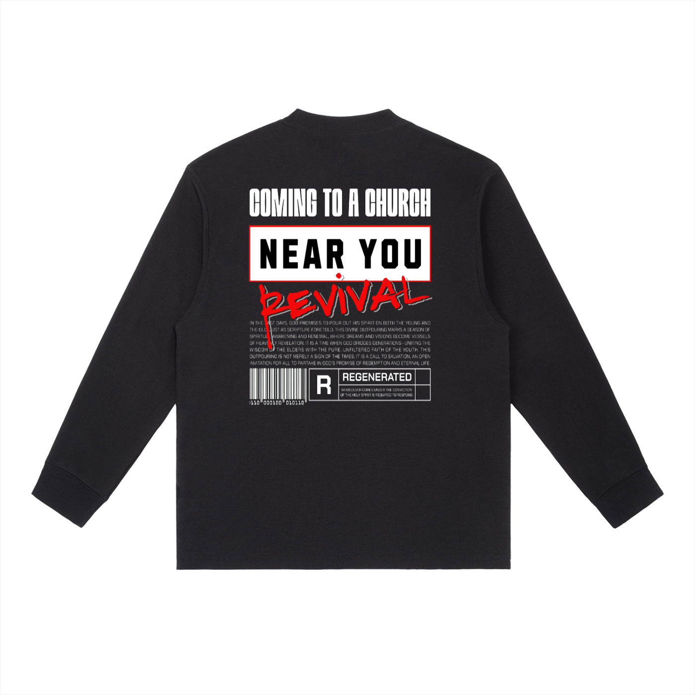 Crewneck Long-Sleeve Revival T-Shirt