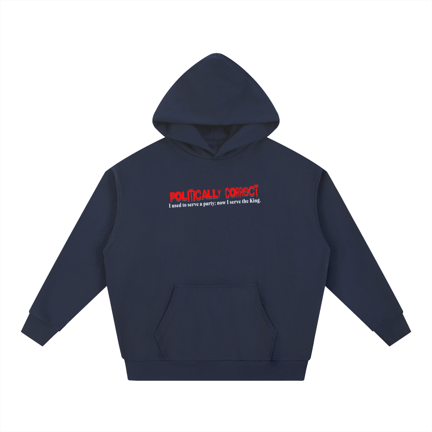 BUT now I serve the KING Heavyweight Hoodie