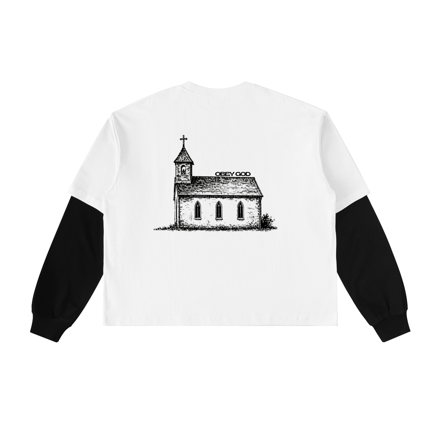 Obey God Layered T-Shirt