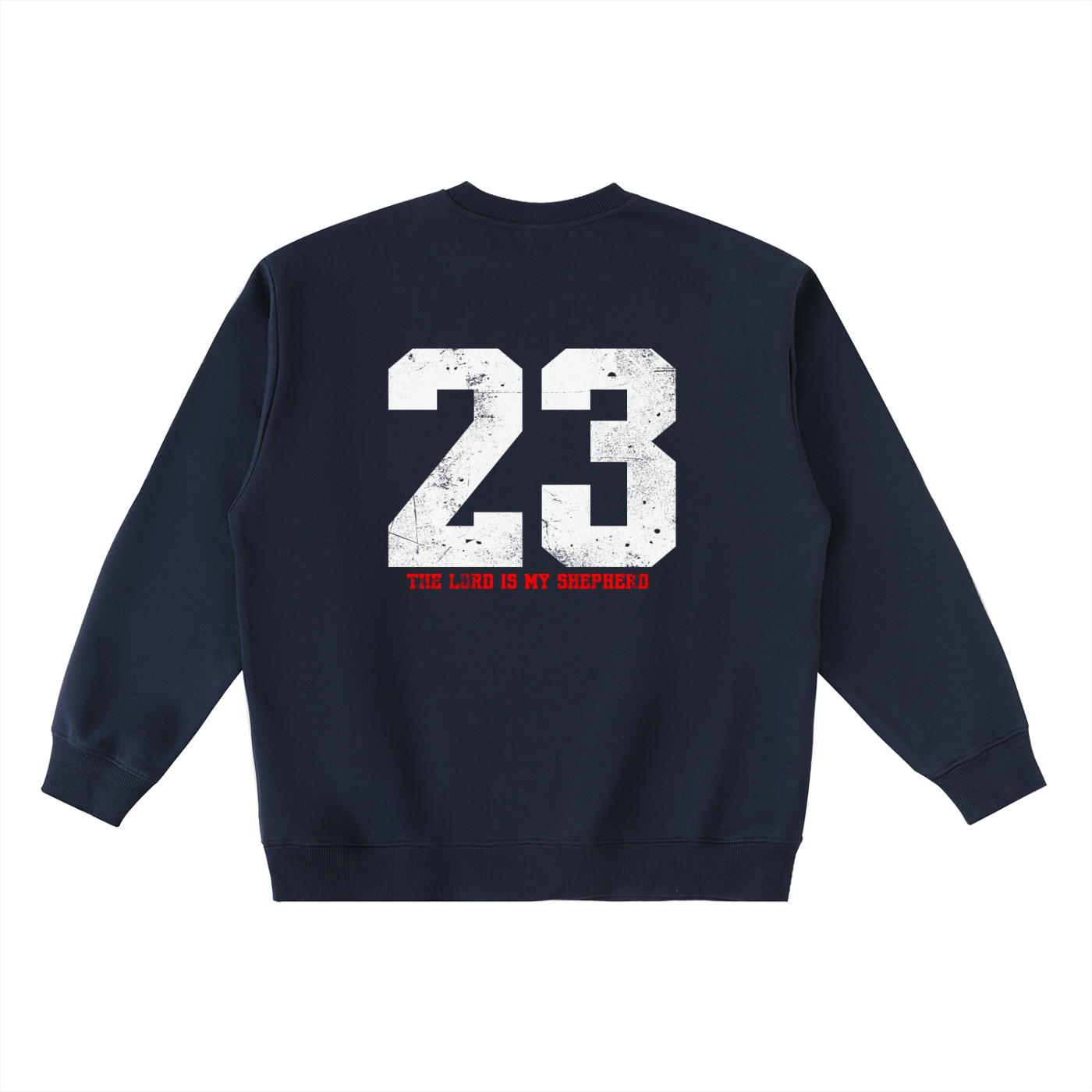 Oversized Crewneck Taped Sweatshirt