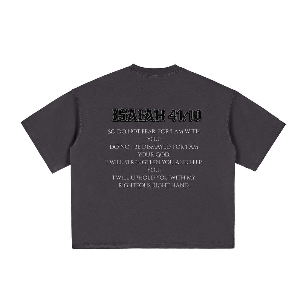 Isaiah 41:10 Vintage Washed Boxy T-Shirt